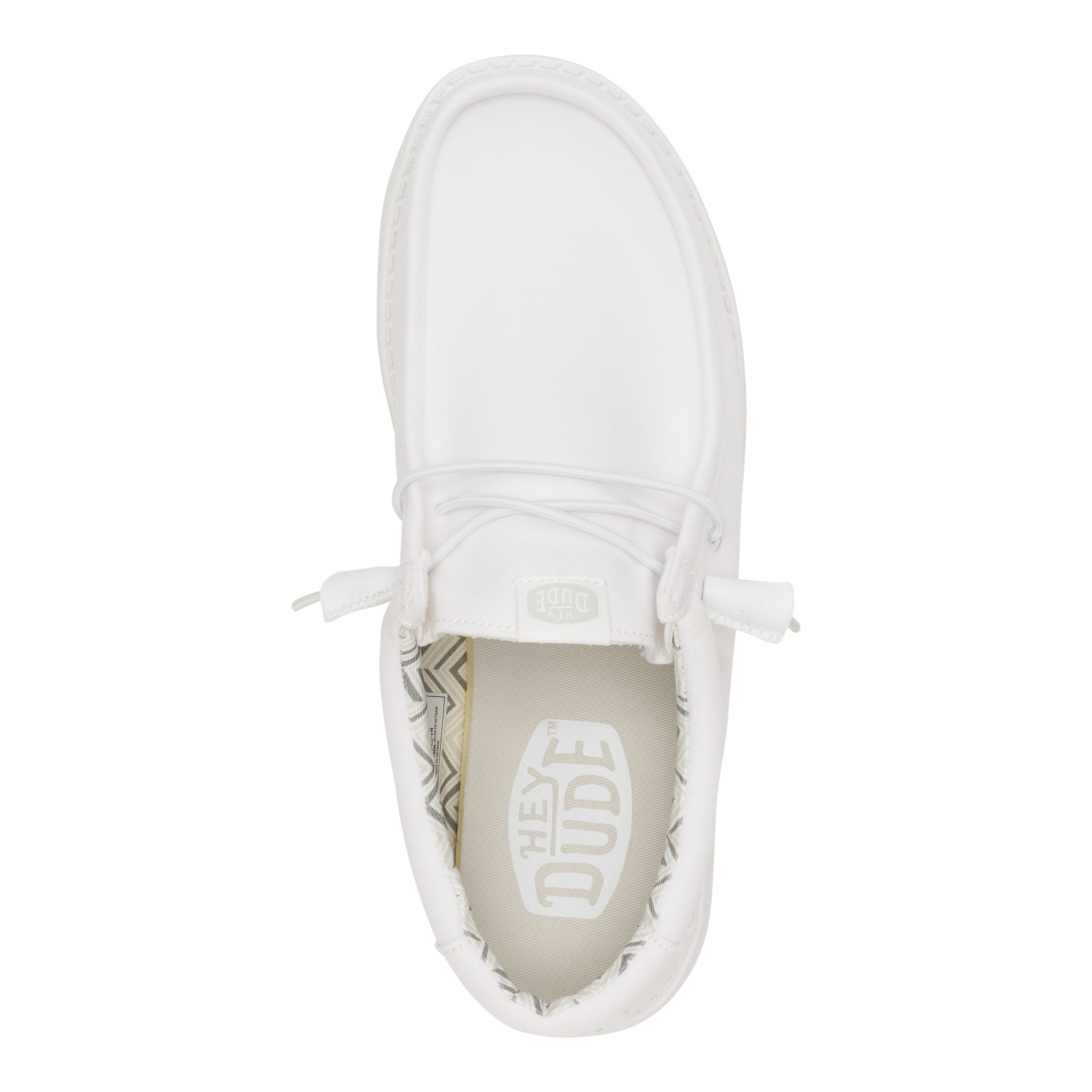 Wally Stretch Canvas Wide - White/White - Image 6