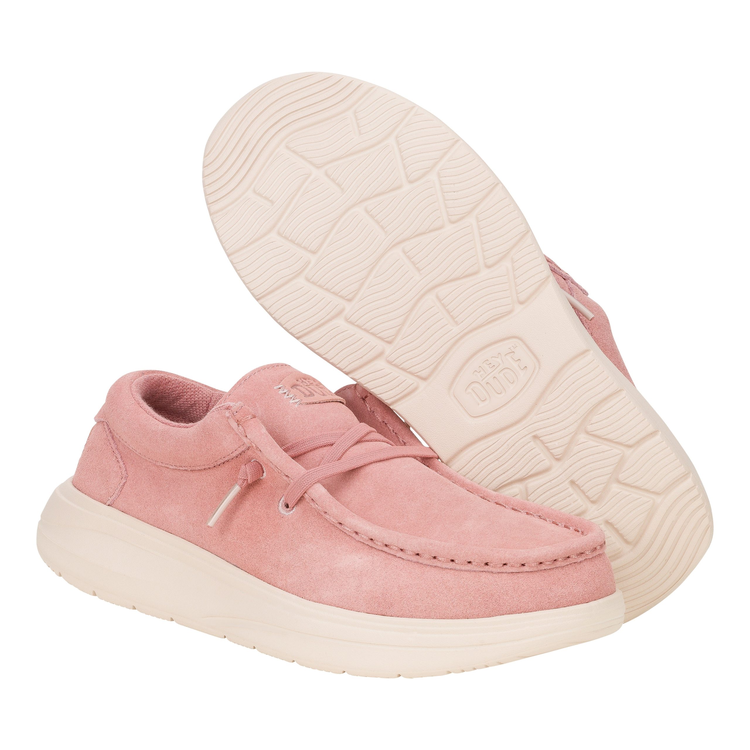 Wendy Comf Suede - Rose Pink/Whisper Pink - Image 4