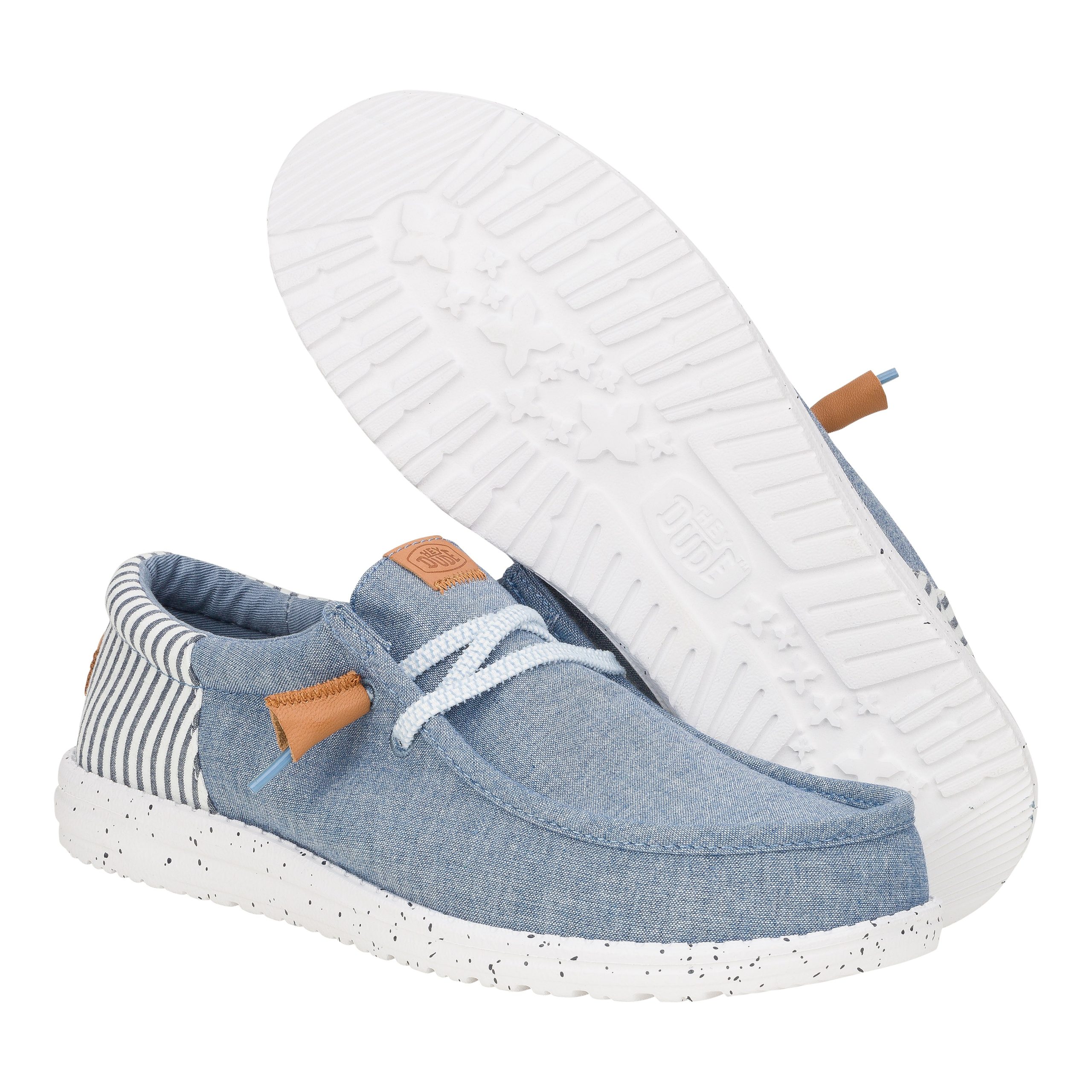 Wally Funk Seersucker - Faded Denim/Navy Blazer - Image 3