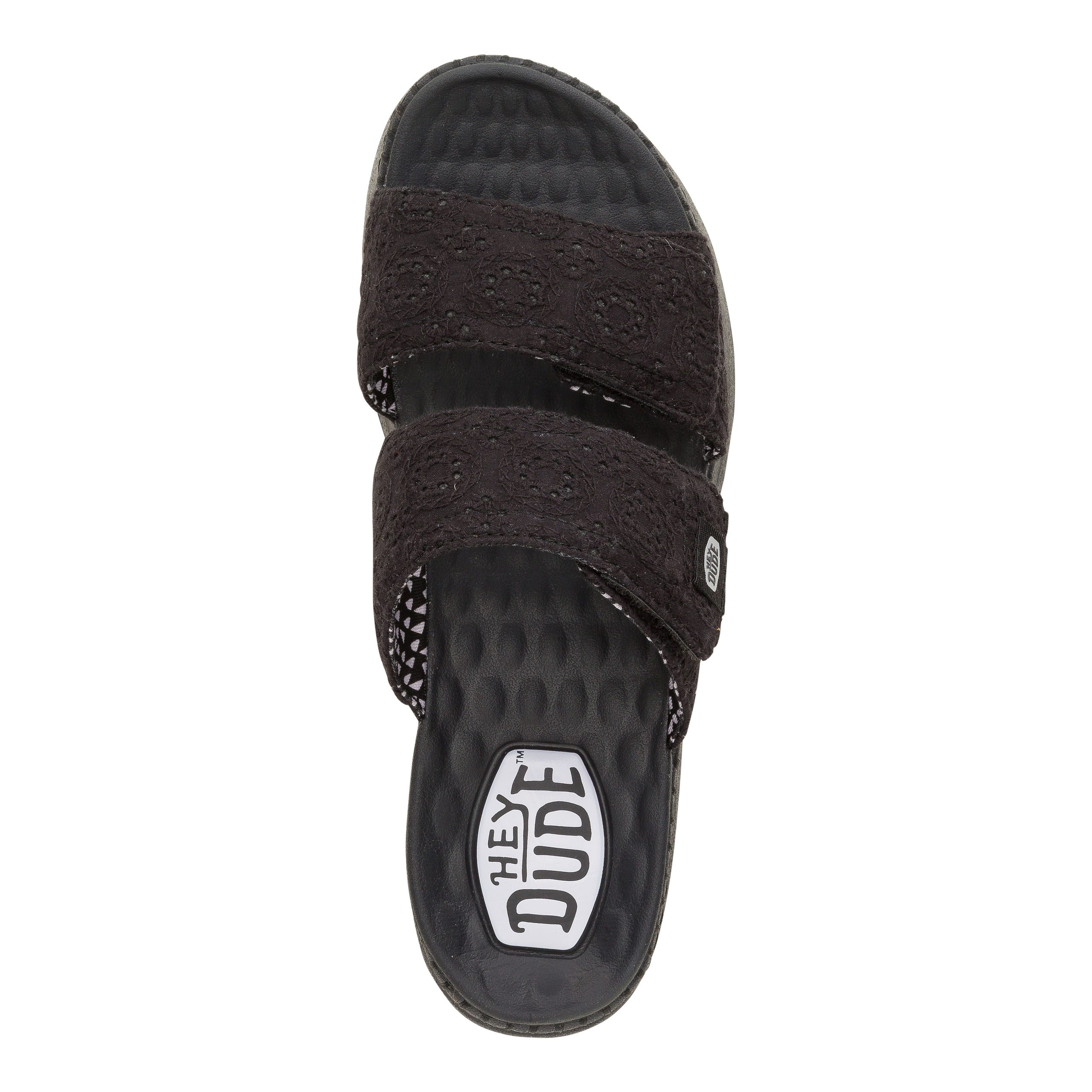Delray Slide Eyelet - Black - Image 6