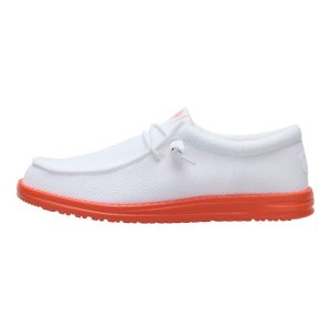 Wally Funk Pop - White/Tomato Orange