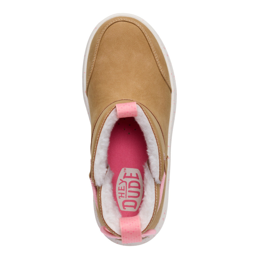 Camden Bow Boot Youth Cozy - Chestnut - Image 6