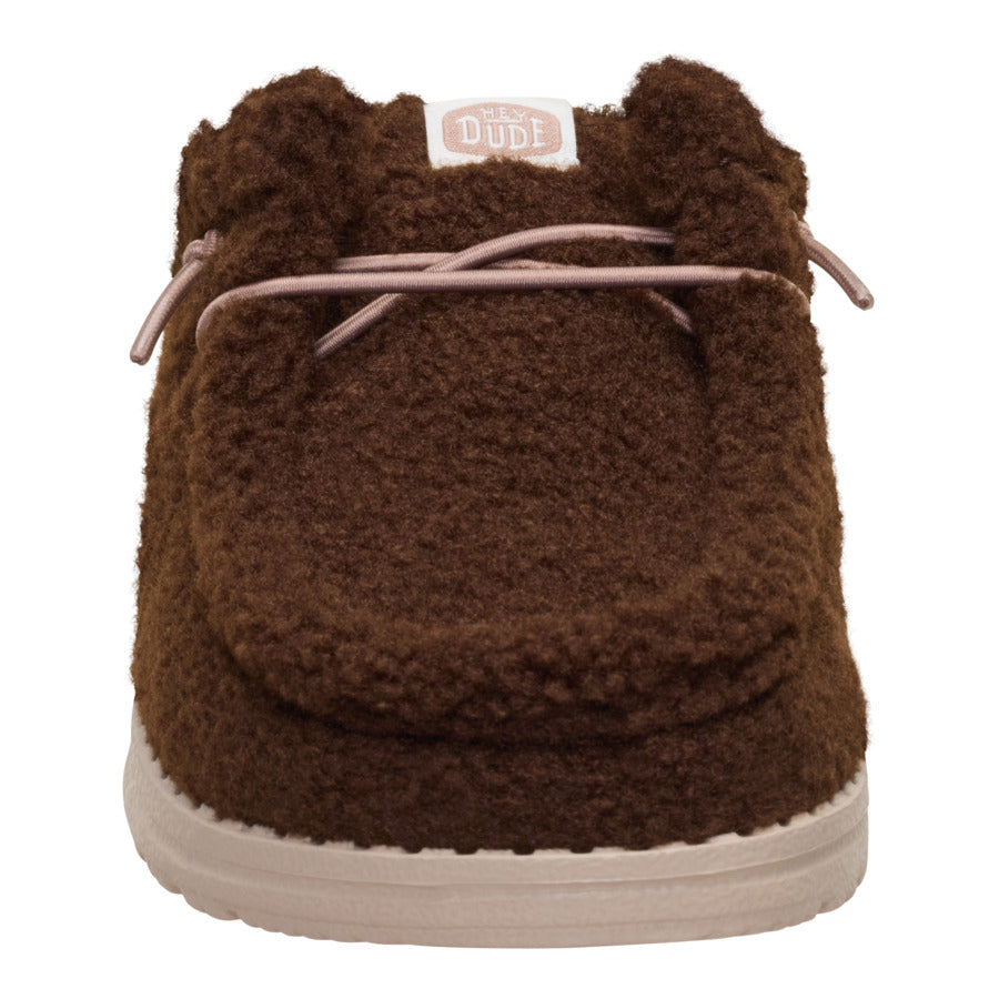 Wendy Slip Sherpa - Dark Brown - Image 4