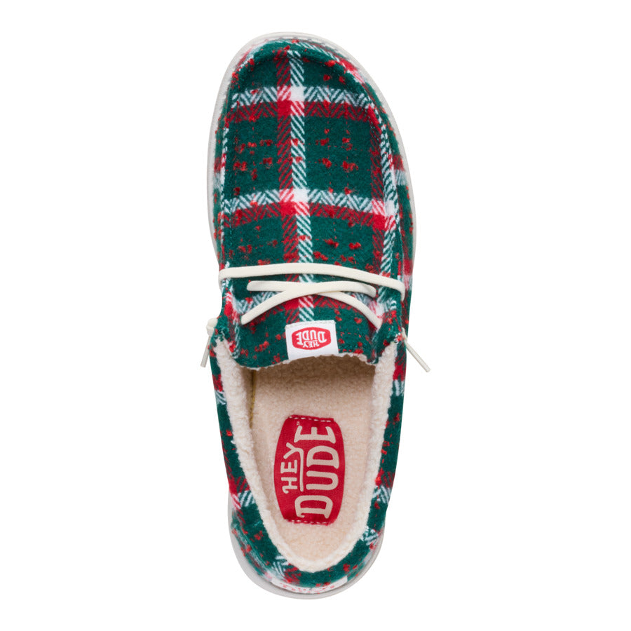 Wally Confetti Plaid Cozy - Red/Green/Multi - Image 6