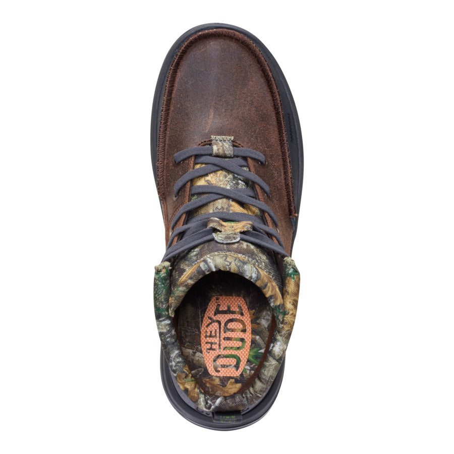 Bradley Realtree Edge Suede - Mole Brown/Camo - Image 7
